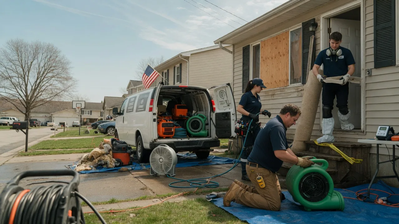 Water Damage Restoration in Saddle Brook, NJ near me